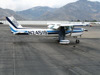N24519 @ CCB - 1977 Cessna 152 at Upland, CA - by Steve Nation