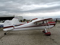 N2219N @ L65 - 1947 Cessna 140 at Perris Valley, CA - by Steve Nation