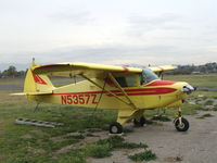 N5357Z @ RIR - 1961 Piper PA-22-108 Colt at Flabob Airport, CA - by Steve Nation