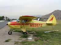 N5357Z @ RIR - 1961 Piper PA-22-108 Colt at Flabob Airport, CA - by Steve Nation