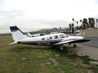 N577SA @ RIR - DJ's Auto Enterprises 1977 PA-34-200T Seneca at Flabob Airport, CA - by Steve Nation