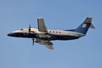 N297SW @ LAX - United Express N297SW departing RWY 25R. - by Dean Heald