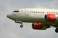 LN-RPF @ BRU - arrival of FREDE VIKING