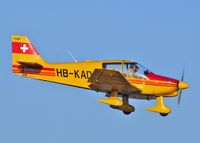 HB-KAD @ BSL - on final for runway 16 - by eap_spotter