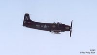 N2AD @ GSB - The Spad hauling over Seymour Johnson - by Paul Perry