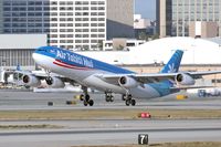 F-OSUN @ LAX - Air Tahiti Nui F-OSUN (Moorea) lifting off of LAX RWY 25R.