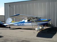 N3431D @ RHV - 1955 Cessna 170B in bright sunshine at Reid-Hillview Airport (San Jose), CA - by Steve Nation