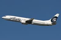 N315AS @ LAX - Alaska Airlines N315AS departing LAX RWY 25R.