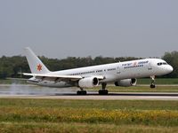 4X-EBI @ BSL - Coming from Israel landing on runway 16 - by eap_spotter