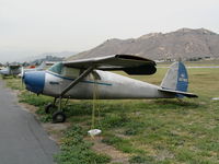 N1878K @ RIR - 1947 Luscombe 8E as NC1878K at Flabob Airport (Riverside, CA) just before the storm! - by Steve Nation