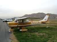 N22979 @ RIR - 1968 Cessna 150H at Flabob Airport (Riverside, CA) just before the storm!