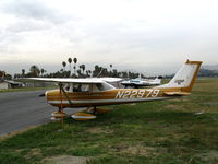 N22979 @ RIR - 1968 Cessna 150H at Flabob Airport (Riverside, CA) just before the storm!