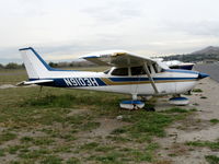 N9103H @ RIR - 1975 Cessna 172M at Flabob Airport (Riverside, CA) just before the storm! - by Steve Nation