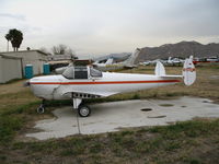 N2867H @ RIR - 1946 Ercoupe 415-D sans wings at Flabob Airport (Riverside, CA) just before the storm! - by Steve Nation