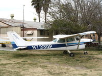 N733QP @ RIR - Hangar One Aviation 1976 Cessna 172N at Flabob Airport (Riverside, CA) just before the storm! - by Steve Nation