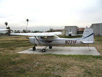N221F @ RIR - Kurtz Aviation 1965 Cessna 150E at Flabob Airport (Riverside, CA) just before the storm! - by Steve Nation