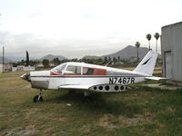 N7467R @ RIR - Semi-derelict 1966 Piper PA-28-140 at Flabob Airport (Riverside, CA) just before the storm! - by Steve Nation
