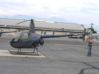 N953SH @ CNO - Silver State Helicopters 2005 Robinson R22 Beta at Chino, CA - by Steve Nation
