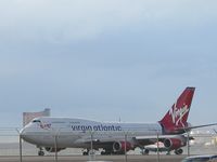 G-VGAL @ KLAS - 'Jersey Girl' - Too bad it was taxing for take-off and on the wrong side of the fence. - by Brad Campbell