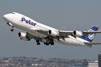 N453PA @ LAX - Polar Air Cargo N453PA (2001 Boeing 747-46NF) - departing LAX RWY 25L for Seoul, Korea - Incheon Int'l Airport (RKSI) as Flight PAC183.