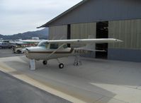 N4159U @ SZP - 1963 Cessna 150D, Continental O-200 100 Hp - by Doug Robertson