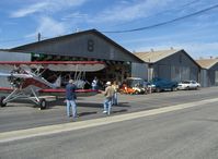 N32135 @ SZP - 1941 Waco UPF-7, Continental W670 220 Hp, At the Quinn museum hangar, fly-in visitor - by Doug Robertson