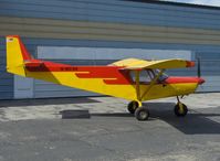 N103ES @ SZP - 2005 Zenair STOL CH701-SP 'Sky Jeep', Rotax 912 100 Hp, Thick high lift wing, Fixed, leading edge slats, 3-position full span flaperons, all flying tail, airborne in 4 seconds in 90 ft. on hard surface-almost unreal! - by Doug Robertson