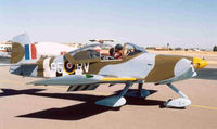 N95RV @ C83 - Painted as WWII RAF Spitfire. - by Bill Larkins