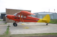 N8180C @ KKDWH - Piper PA 18-135 - by Thomas L Hughes