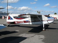 N1722D @ RHV - 1951 Cessna 170A at Reid-Hillview Airport (San Jose), CA - by Steve Nation