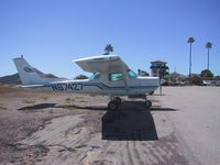 N67427 @ KAVX - Cessna 152 at Catalina Airport - by Greg Badum
