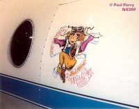 N43RF - Before she pimped pizzas, she adorned Weather Orions, on NOAA's WP-3D