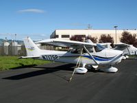 N717SP @ WVI - Gryphon Aire 2000 Cessna 172S in brilliant sunshine at Watsonville, CA - by Steve Nation