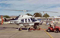 N6516K @ APC - California Highway Patrol helo being towed - by Bill Larkins