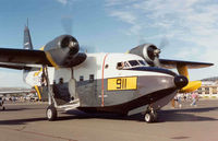N416C @ APC - Albatross running up preparing to leave the airport - by Bill Larkins
