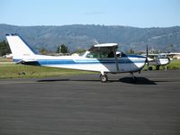 N7420G @ WVI - 1970 Cessna 172  taxying at Watsonville, CA - by Steve Nation