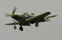 N793QG @ DUXFORD UK - P-39Q landing after displaying at Duxford Flying Legends 2005 N793QG @ DUXFORD UK - P-39Q landing after displaying at Duxford Flying Legends 2005