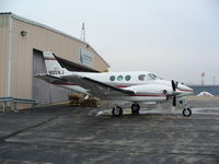 N90WJ @ KJVL - Beech C90 - by Mark Pasqualino