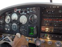 C-FRJI - Instrument panel in flight