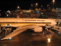 9V-SVM @ AKL - B777-200ER getting ready for the late night departure for Singapore - by Micha Lueck