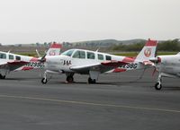 N8298G @ APC - JAL/Japan Air Lines 1992 Beech A36 trainer at Napa, CA - by Steve Nation