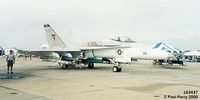 163437 @ NTU - F/A-18C from Strike Fighter Weapons School (Atlantic) showing a good loadout