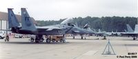 83-0017 @ NTU - Here you can see she isn't the only F-15 on Oceana's Demo Ramp, just the only one with a gripe - by Paul Perry