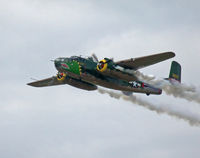 N3155G @ KD52 - Low pass over KD52. - by David N. Lowry