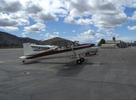 N9943V @ SZP - 1966 Cessna 180H, Continental O-470 230 Hp - by Doug Robertson