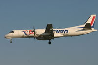 G-CDEB @ BRU - short to land on rnw 25L