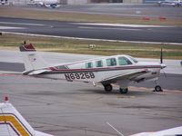 N6925B @ PDK - Tied down @ PDK with vairous AC in background - by Michael Martin