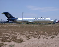 N925LG @ KIGM - N925LG in storage at KIGM - by David N. Lowry