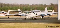 N1507E @ PVG - Over on the large ramp, with the Yak right behind her