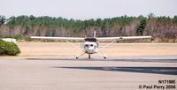 N171ME @ SFQ - Coming in, bypassing the fuel pit